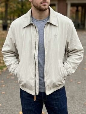 Vintage Timberland Weathergear Canvas Field Jacket Khaki Herrington Utility